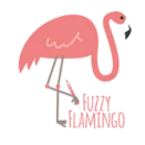 Fuzzy flamingo Logo